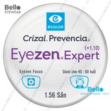  Tròng Kính Chống Mỏi Essilor Eyezen Expert (+1.1) Crizal Prevencia cho người 45 đến 50 tuổi 