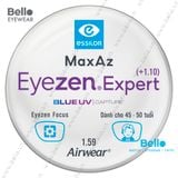  Tròng Kính Chống Mỏi Essilor Eyezen Expert (+1.1) BlueUV Capture cho người 45 đến 50 tuổi 