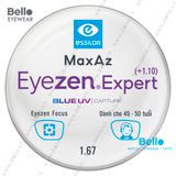  Tròng Kính Chống Mỏi Essilor Eyezen Expert (+1.1) BlueUV Capture cho người 45 đến 50 tuổi 