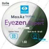  Tròng Kính Chống Mỏi Đổi Màu Essilor Eyezen Expert Gen 8 Xanh Lá cho người 45 đến 50 tuổi 