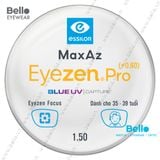  Tròng Kính Chống Mỏi Essilor Eyezen Pro (+0.6) BlueUV Capture cho người 35 đến 39 tuổi 