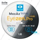  Tròng Kính Chống Mỏi Đổi Màu Essilor Eyezen Pro Gen 8 Xám Khói cho người 35 đến 39 tuổi 