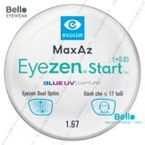  Tròng Kính Chống Mỏi Essilor Eyezen Start (+0.0) BlueUV Capture cho người dưới 17 tuổi 