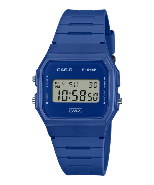  Casio F-91WB-2A1 - Uy tín từ 2009, Tem vàng chống giả, Bảo hành 1 năm, Pin miễn phí trọn đời 