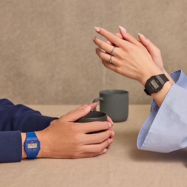  Casio F-91WB-2A1 - Uy tín từ 2009, Tem vàng chống giả, Bảo hành 1 năm, Pin miễn phí trọn đời 