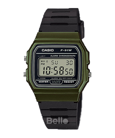 Đồng hồ Casio Nam F-91WM-3ADF