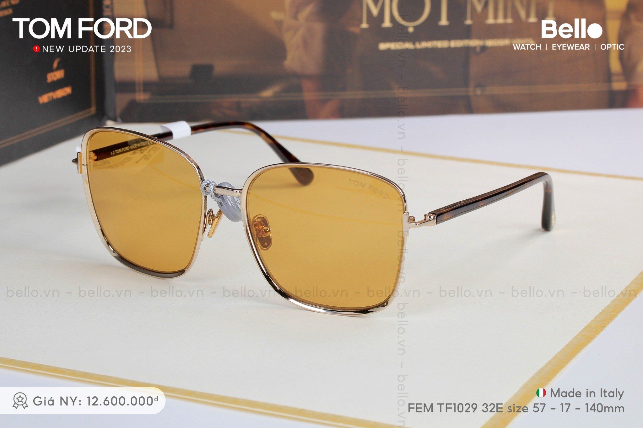  Tom Ford FEM TF1029 32E 