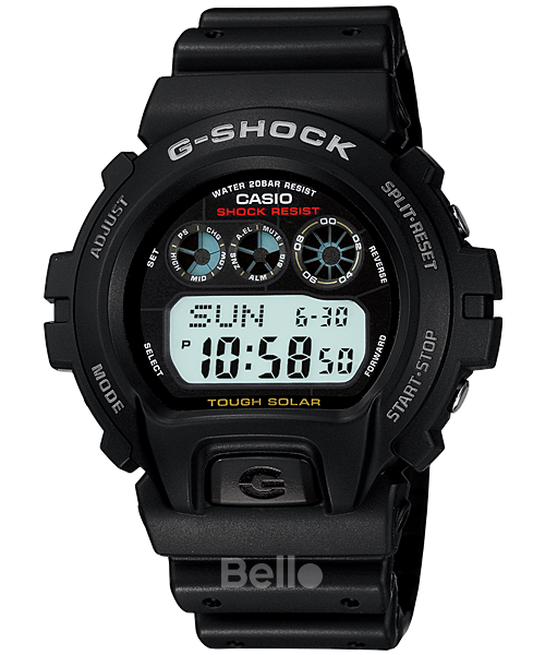  [Pin Miễn Phí Trọn Đời] G-6900-1 - Đồng hồ G-Shock Nam - Tem Vàng Chống Giả 