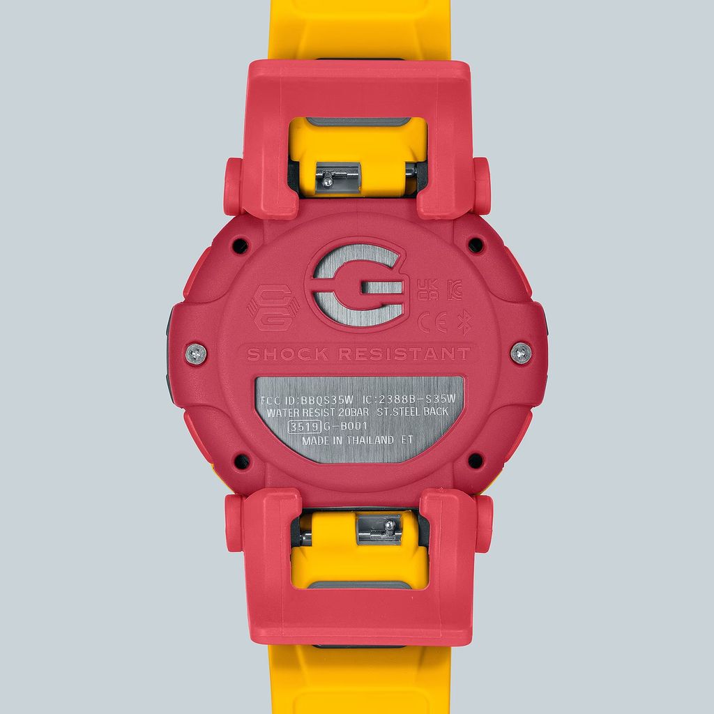  [Pin Miễn Phí Trọn Đời] G-B001MVE-9DR - Đồng hồ G-Shock Nam - Tem Vàng Chống Giả 