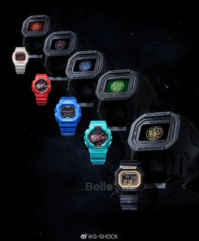  [Uy Tín Từ 2009] GW-B5600SGZ-7 - Đồng hồ G-Shock Nam - Tem Vàng Chống Giả 