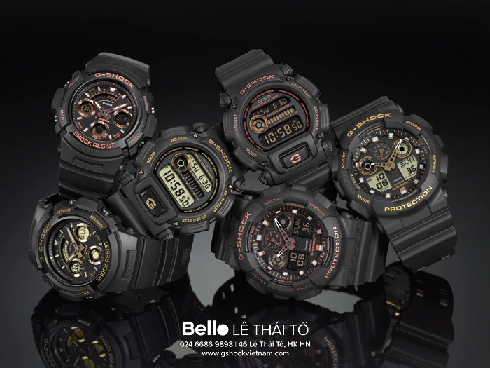  [Pin Miễn Phí Trọn Đời] AW-591GBX-1A4 - Đồng hồ G-Shock Nam - Tem Vàng Chống Giả 