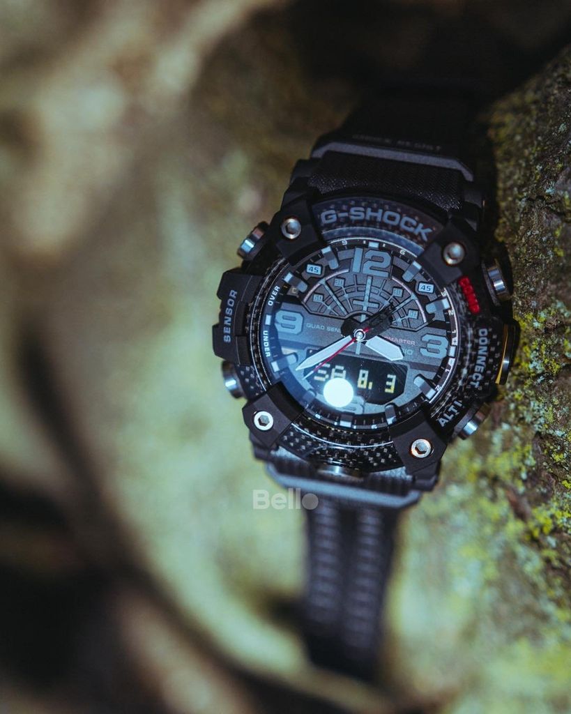  [Pin Miễn Phí Trọn Đời] GG-B100-1A - Đồng hồ G-Shock Nam - Tem Vàng Chống Giả 