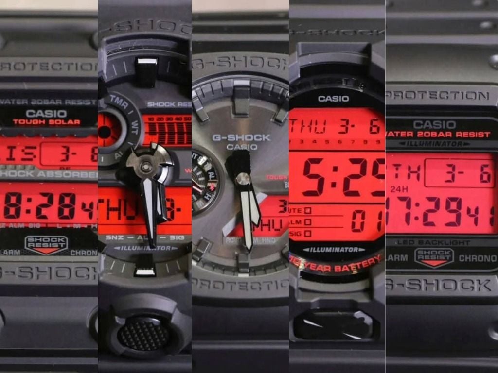  Casio G-Shock GX-56BBR-1 - Uy tín từ 2009, Tem vàng chống giả, Bảo hành 5 năm, Pin miễn phí trọn đời 
