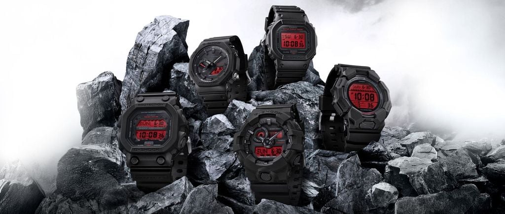  Casio G-Shock GD-010BBR-1 - Uy tín từ 2009, Tem vàng chống giả, Bảo hành 5 năm, Pin miễn phí trọn đời 