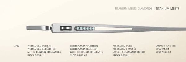  Silhouette Atelier G707 - Handmade Eyewear chính hãng GIÁ TỐT LIÊN HỆ 0948.74.5959 (Mrs.Hà) 