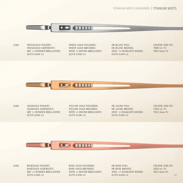  Silhouette Atelier G707 - Handmade Eyewear chính hãng GIÁ TỐT LIÊN HỆ 0948.74.5959 (Mrs.Hà) 