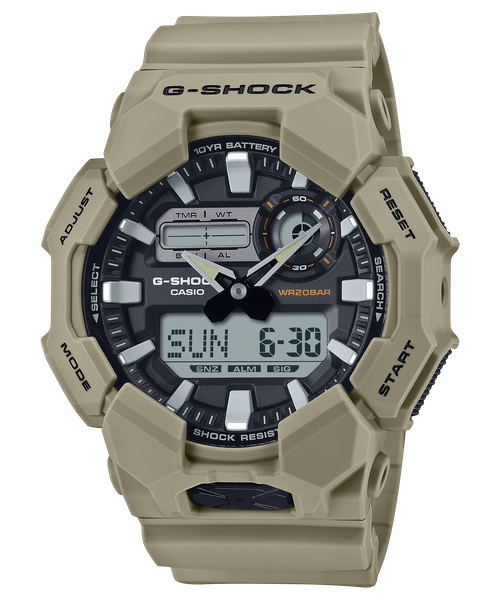  Casio G-Shock GA-010-5A - Uy tín từ 2009, Tem vàng chống giả, Bảo hành 5 năm, Pin miễn phí trọn đời 