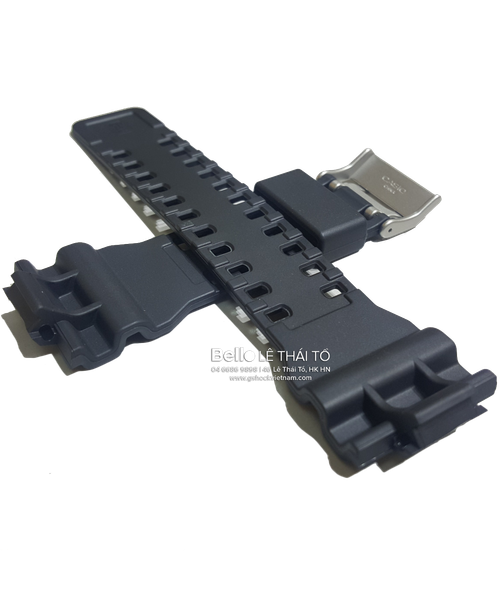  Dây G-Shock GA-100, GA-110 Đen Nhám Khóa Nhám, Hàng Chính Hãng 