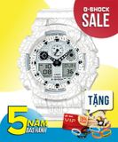  [Pin Miễn Phí Trọn Đời] GA-100CG-7A - Đồng hồ G-Shock Nam - Tem Vàng Chống Giả 