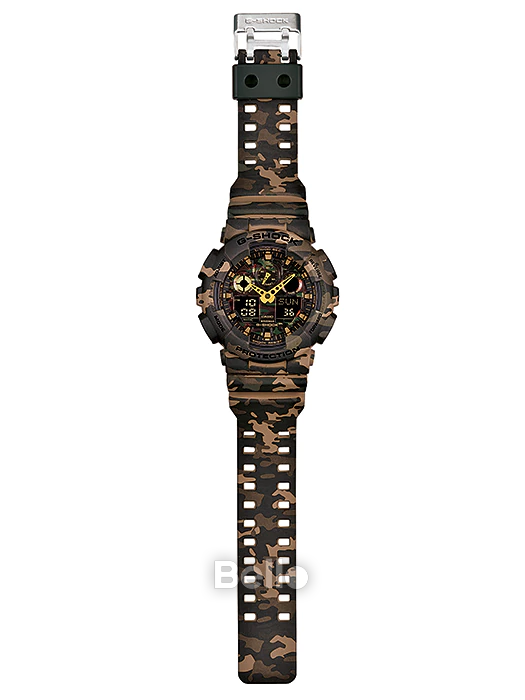 GA-100CM-5A Đồng hồ Casio G-Shock Nam chính hãng BẢO HÀNH 5 NĂM – Bello