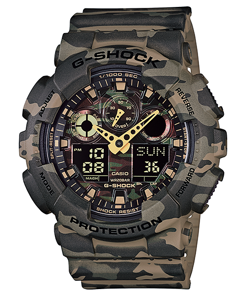  Thay Dây đồng hồ Casio G-Shock Chính hãng GA-100CM-5A 