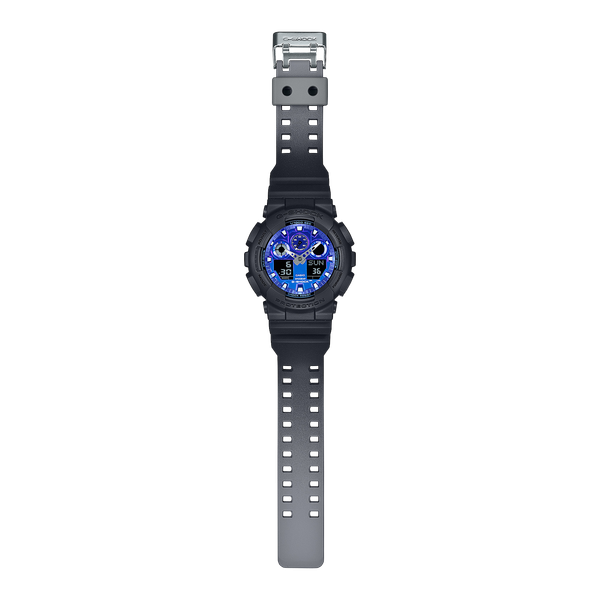  Casio G-Shock GA-100FL-1A - Uy tín từ 2009, Tem vàng chống giả, Bảo hành 5 năm, Pin miễn phí trọn đời 