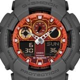  Casio G-Shock GA-100FL-8A - Uy tín từ 2009, Tem vàng chống giả, Bảo hành 5 năm, Pin miễn phí trọn đời 
