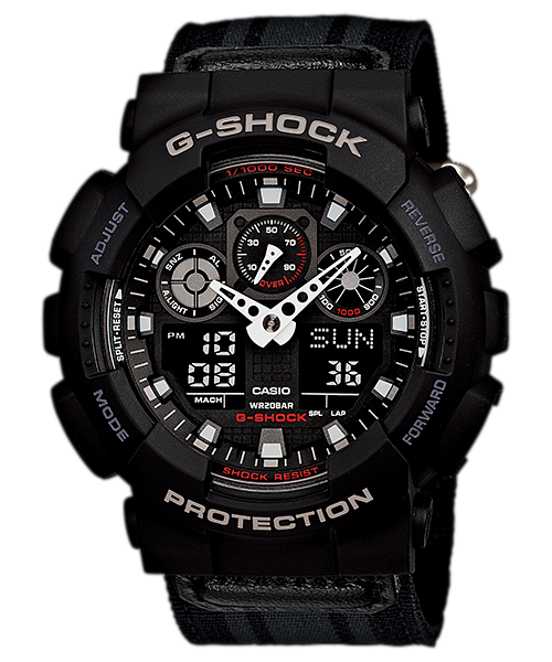  Thay Dây đồng hồ Casio G-Shock Chính hãng GA-100MC-1A 