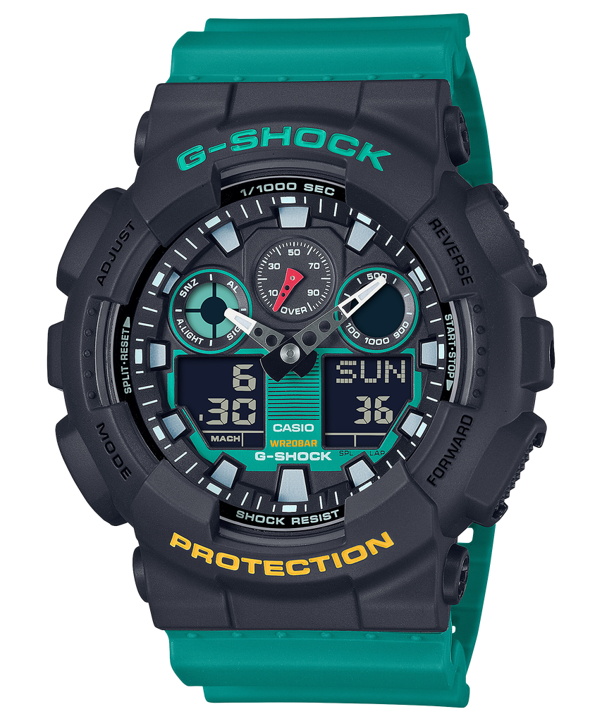  [Uy Tín Từ 2009] GA-100MT-1A3 - Đồng hồ G-Shock Nam - Tem Vàng Chống Giả 