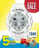  [Pin Miễn Phí Trọn Đời] GA-100MW-7A - Đồng hồ G-Shock Nam - Tem Vàng Chống Giả 