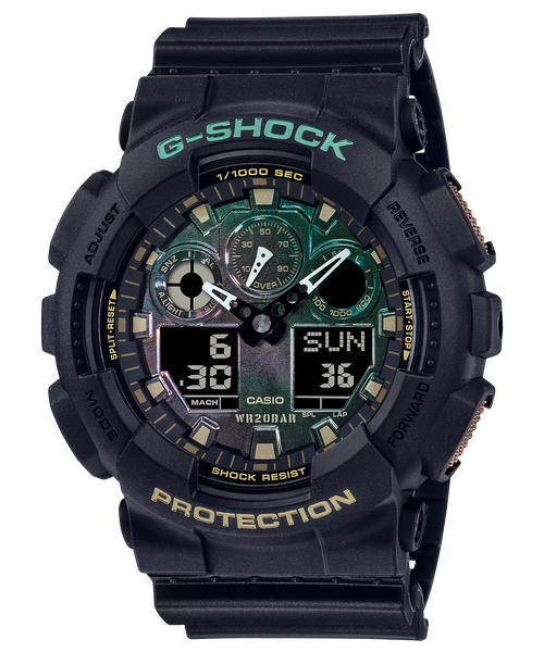 Casio G-Shock GA-100RC-1A - Uy tín từ 2009, Tem vàng chống giả, Bảo hành 5 năm, Pin miễn phí trọn đời 