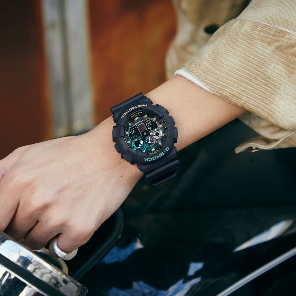  Casio G-Shock GA-100RC-1A - Uy tín từ 2009, Tem vàng chống giả, Bảo hành 5 năm, Pin miễn phí trọn đời 