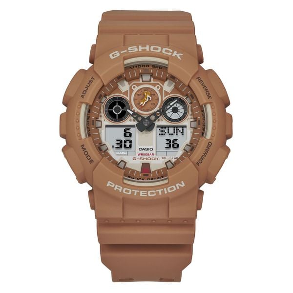  [LIMITED] Casio G-Shock GA-100SHB-5A - Uy tín từ 2009, Tem vàng chống giả, Bảo hành 5 năm, Pin miễn phí trọn đời 