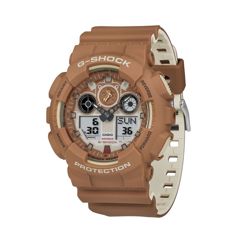  [LIMITED] Casio G-Shock GA-100SHB-5A - Uy tín từ 2009, Tem vàng chống giả, Bảo hành 5 năm, Pin miễn phí trọn đời 