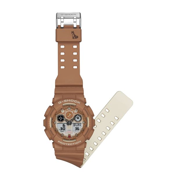  [LIMITED] Casio G-Shock GA-100SHB-5A - Uy tín từ 2009, Tem vàng chống giả, Bảo hành 5 năm, Pin miễn phí trọn đời 