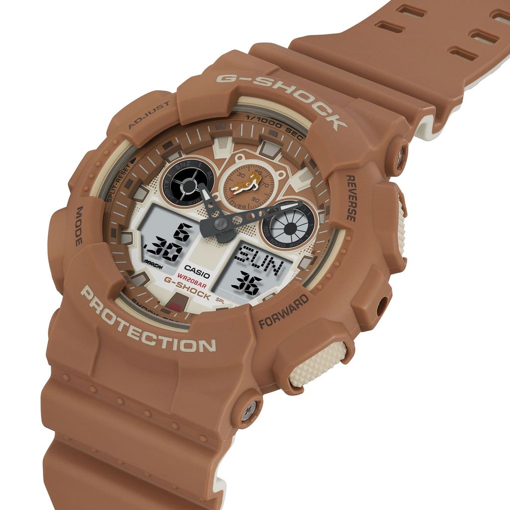  [LIMITED] Casio G-Shock GA-100SHB-5A - Uy tín từ 2009, Tem vàng chống giả, Bảo hành 5 năm, Pin miễn phí trọn đời 