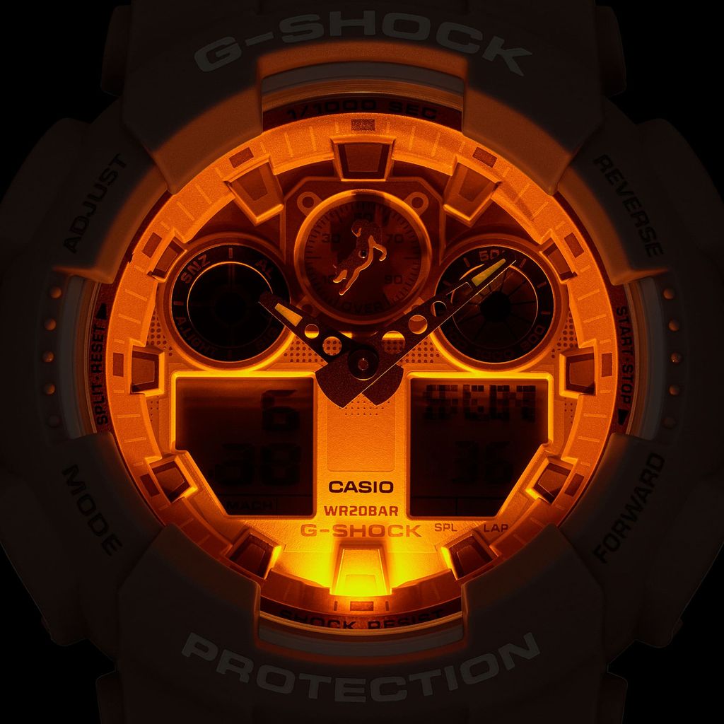  [LIMITED] Casio G-Shock GA-100SHB-5A - Uy tín từ 2009, Tem vàng chống giả, Bảo hành 5 năm, Pin miễn phí trọn đời 