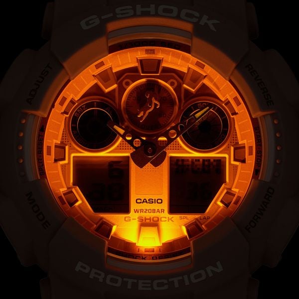  [LIMITED] Casio G-Shock GA-100SHB-5A - Uy tín từ 2009, Tem vàng chống giả, Bảo hành 5 năm, Pin miễn phí trọn đời 