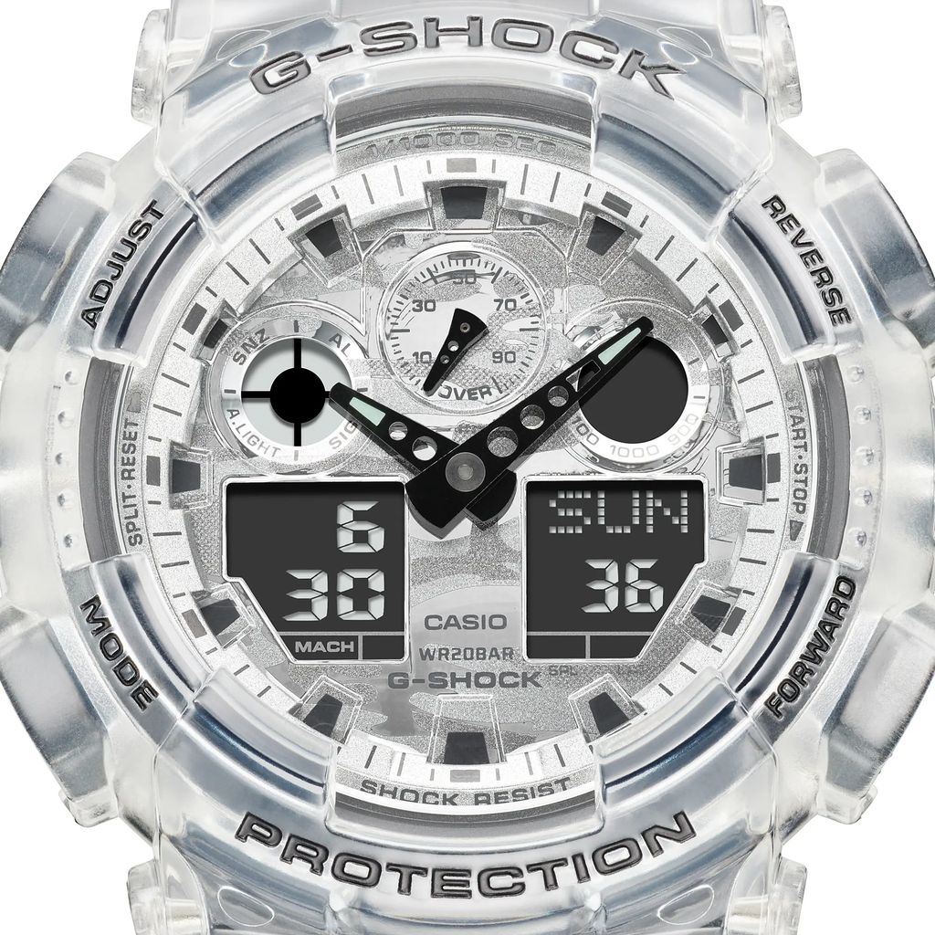  Casio G-Shock GA-100SKC-1A - Uy tín từ 2009, Tem vàng chống giả, Bảo hành 5 năm, Pin miễn phí trọn đời 