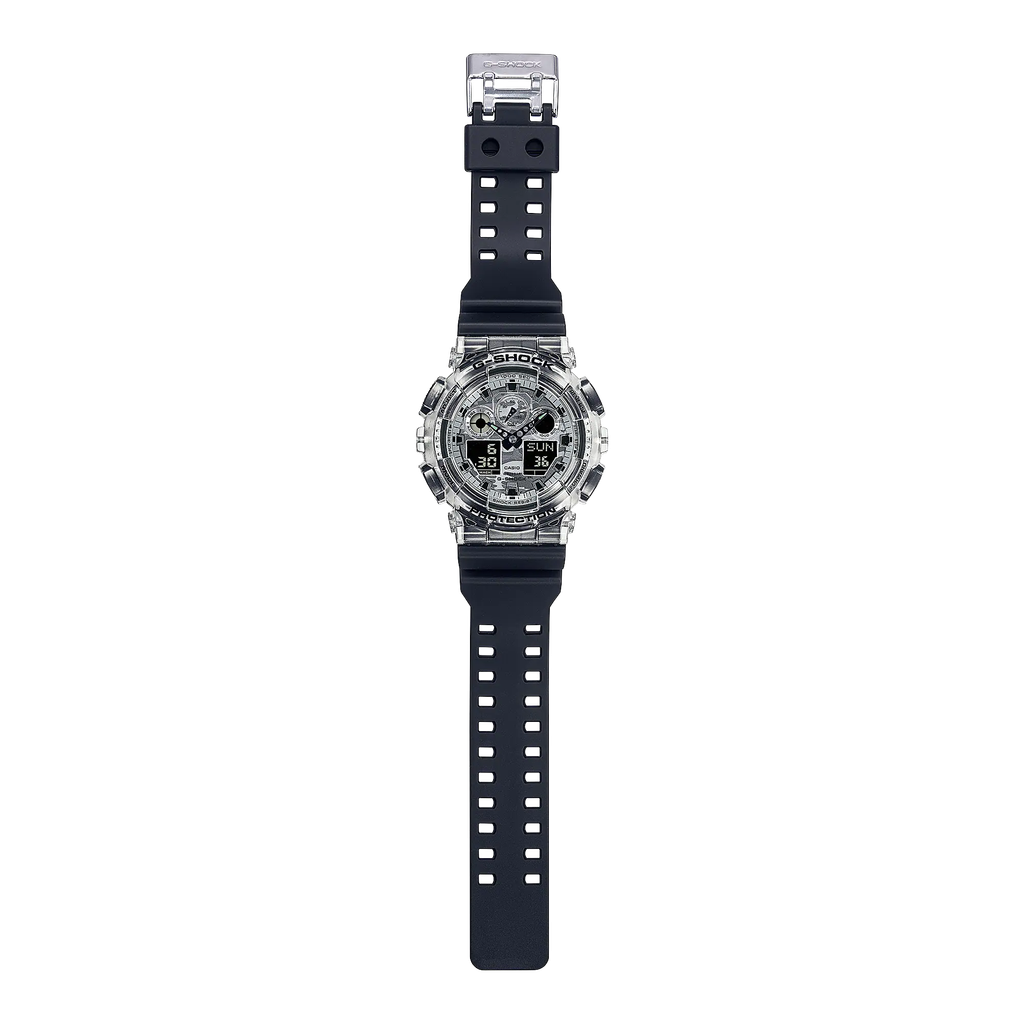  Casio G-Shock GA-100SKC-1A - Uy tín từ 2009, Tem vàng chống giả, Bảo hành 5 năm, Pin miễn phí trọn đời 