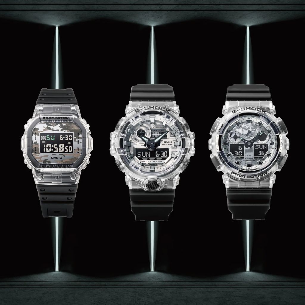 Casio G-Shock GA-100SKC-1A - Uy tín từ 2009, Tem vàng chống giả, Bảo hành 5 năm, Pin miễn phí trọn đời 