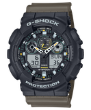  Casio G-Shock GA-100TU-1A3DR - Uy tín từ 2009, Tem vàng chống giả, Bảo hành 5 năm, Pin miễn phí trọn đời 