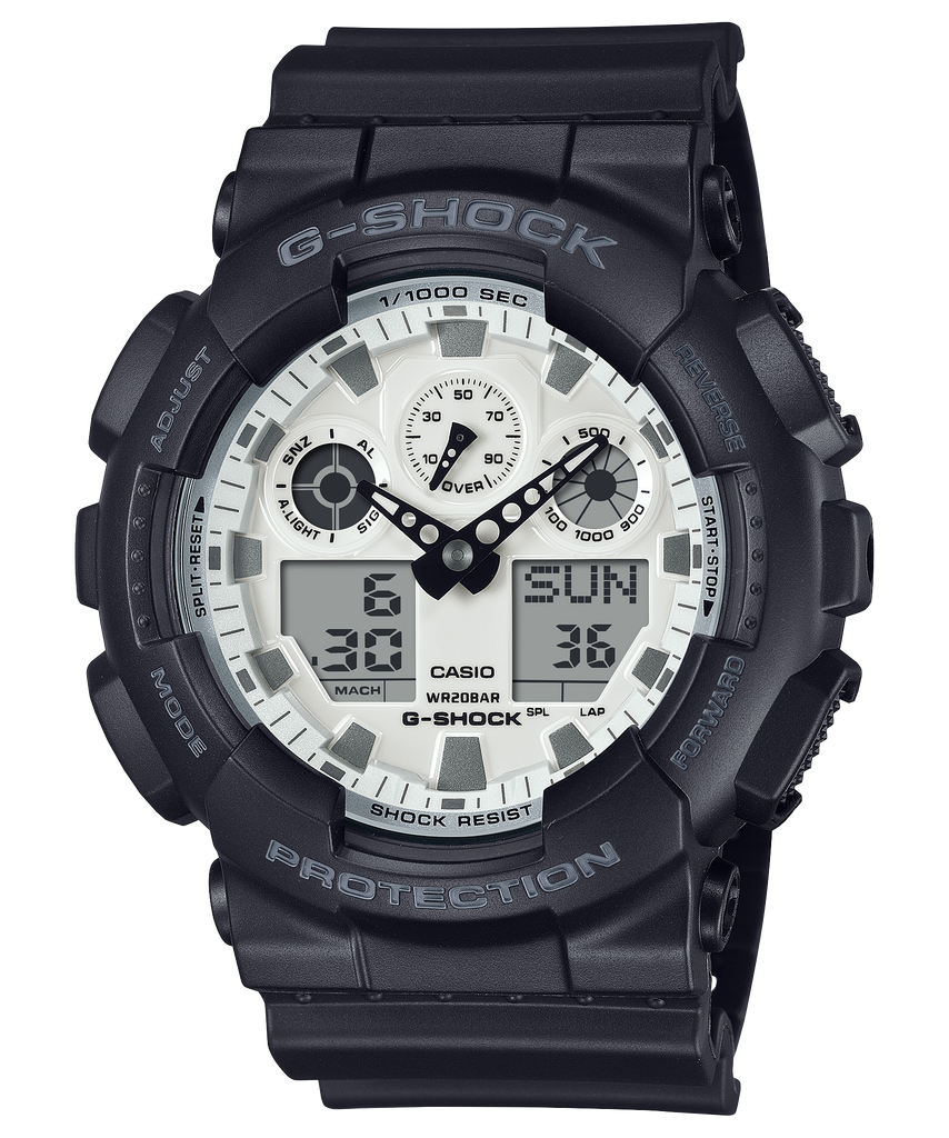  Casio G-Shock GA-100WD-1A - Uy tín từ 2009, Tem vàng chống giả, Bảo hành 5 năm, Pin miễn phí trọn đời 
