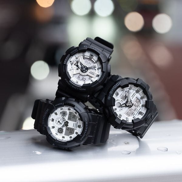  Casio G-Shock GA-100WD-1A - Uy tín từ 2009, Tem vàng chống giả, Bảo hành 5 năm, Pin miễn phí trọn đời 