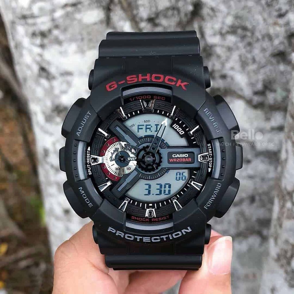  [Pin Miễn Phí Trọn Đời] GA-110-1A - Đồng hồ G-Shock Nam - Tem Vàng Chống Giả 