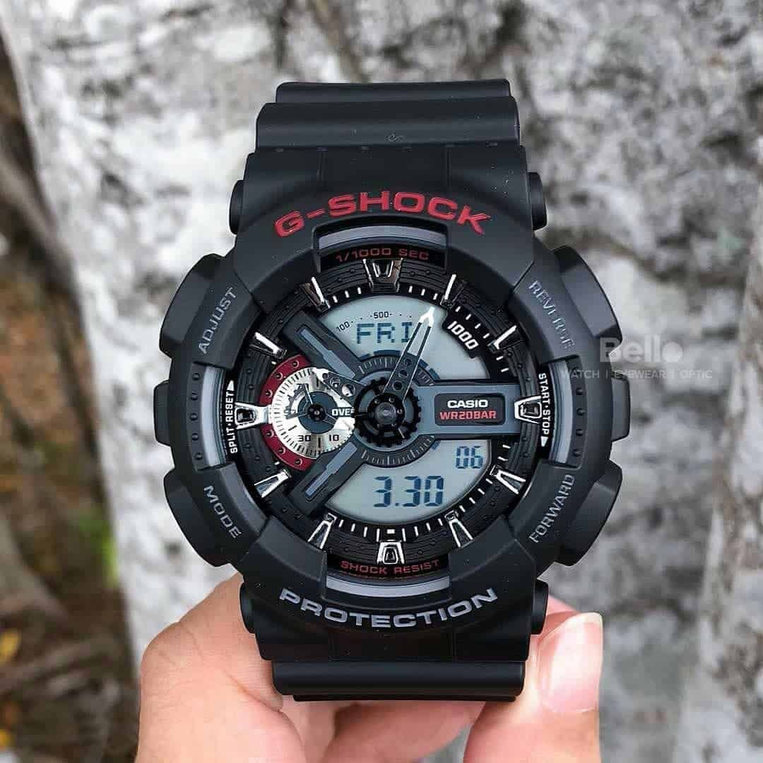 Uy Tín Từ 2009] Đồng hồ G-Shock Nam GA-110-1A - Tem Vàng Chống Giả – Bello