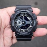  [Pin Miễn Phí Trọn Đời] GA-110-1B - Đồng hồ G-Shock Nam - Tem Vàng Chống Giả 