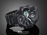  [Pin Miễn Phí Trọn Đời] GA-1100-1A3 - Đồng hồ G-Shock Nam - Tem Vàng Chống Giả 