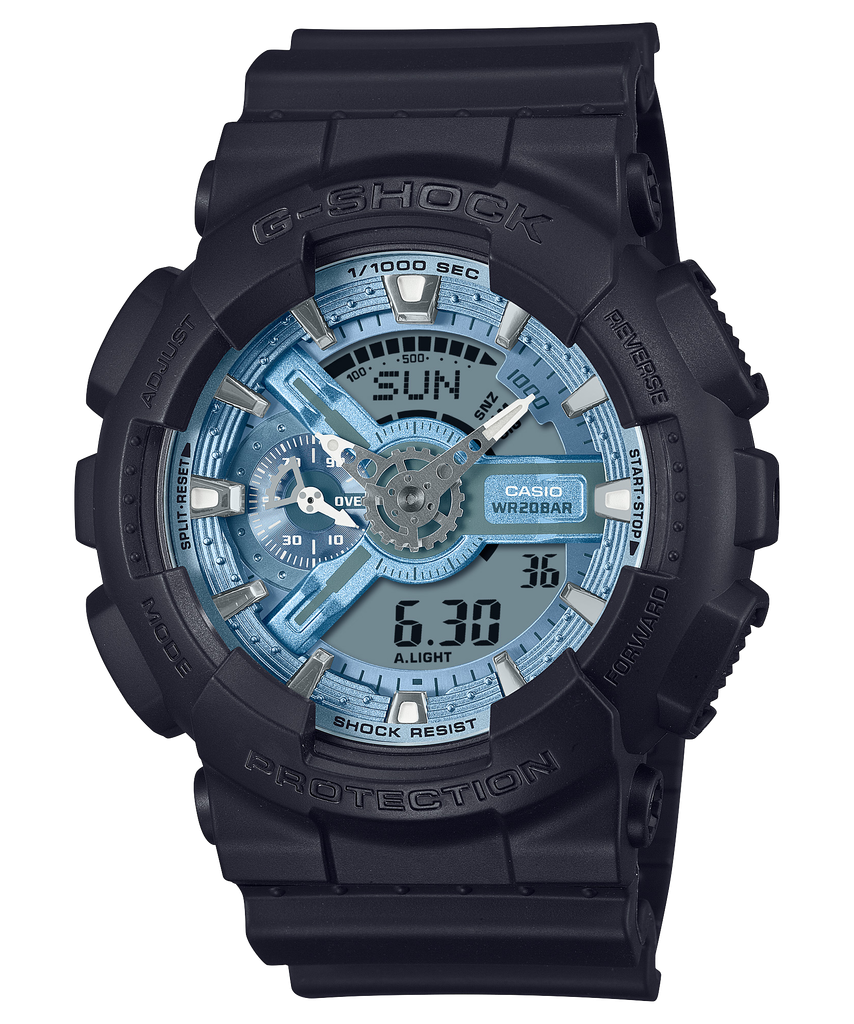  [Pin Miễn Phí Trọn Đời] GA-110CD-1A2DR - Đồng hồ G-Shock Nam - Tem Vàng Chống Giả 