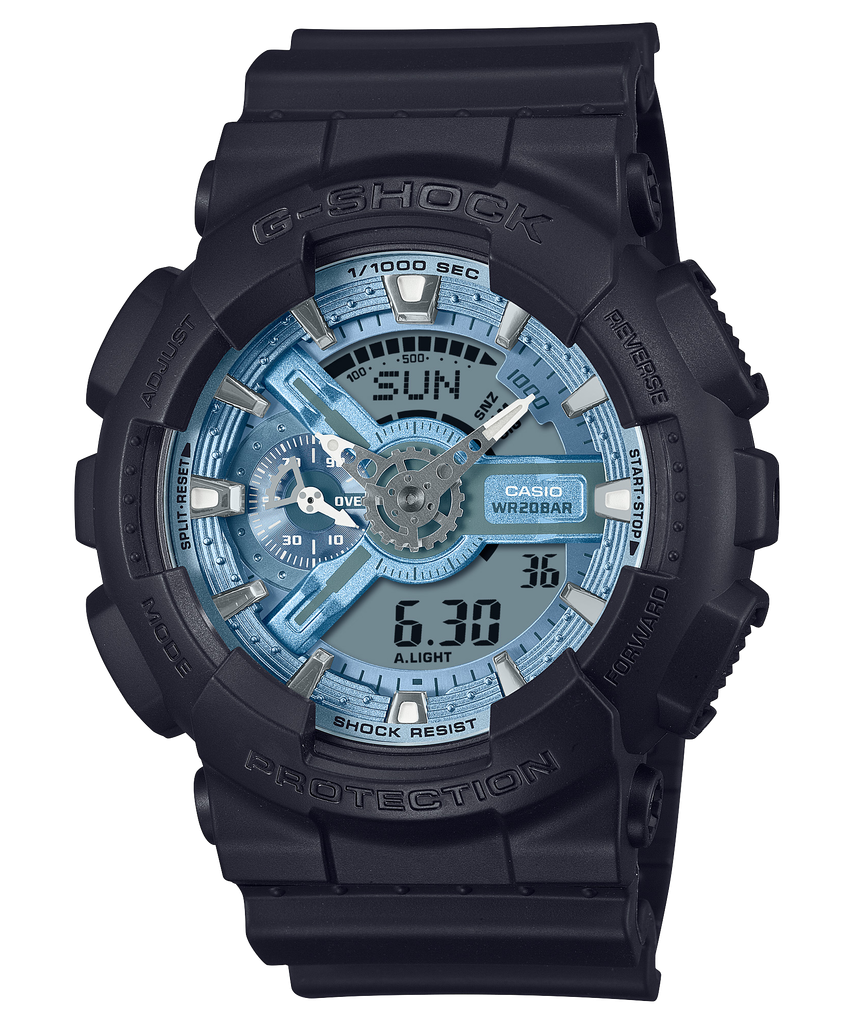  Casio G-Shock GA-110CD-1A2DR - Uy tín từ 2009, Tem vàng chống giả, Bảo hành 5 năm, Pin miễn phí trọn đời 